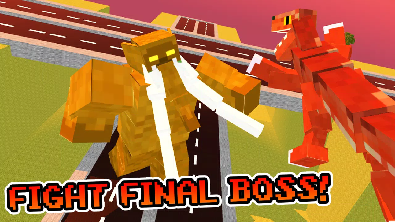 Blocky Titan Raptor Assault Screenshots