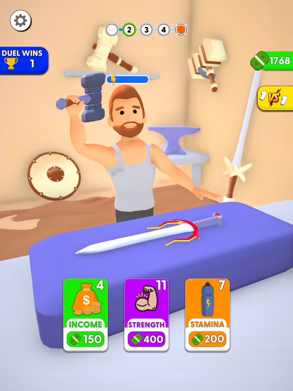 Zrzuty ekranu Master of Swords iPad 