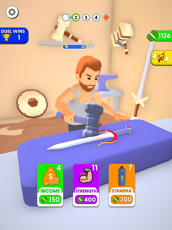 Zrzuty ekranu Master of Swords iPad 