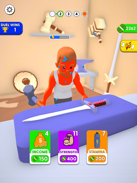 Zrzuty ekranu Master of Swords iPad 