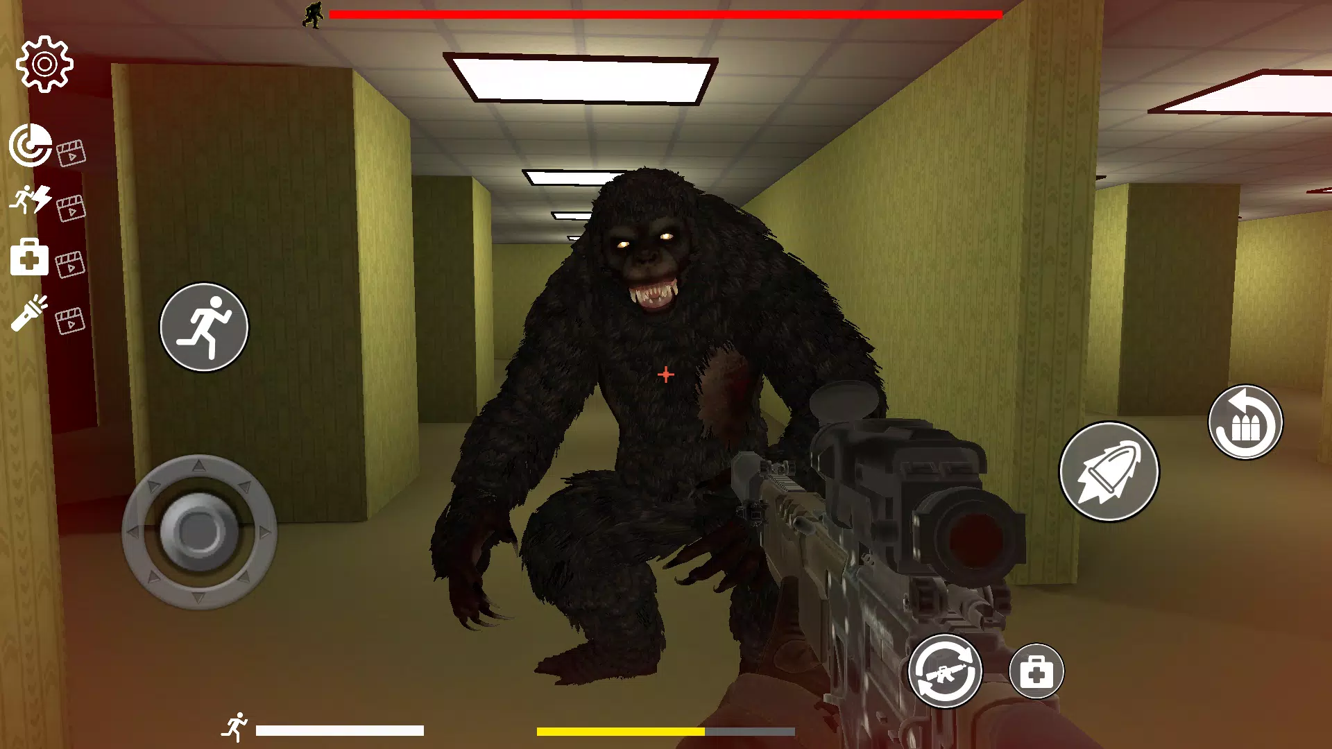 Bigfoot Hunting in Backrooms Screenshots