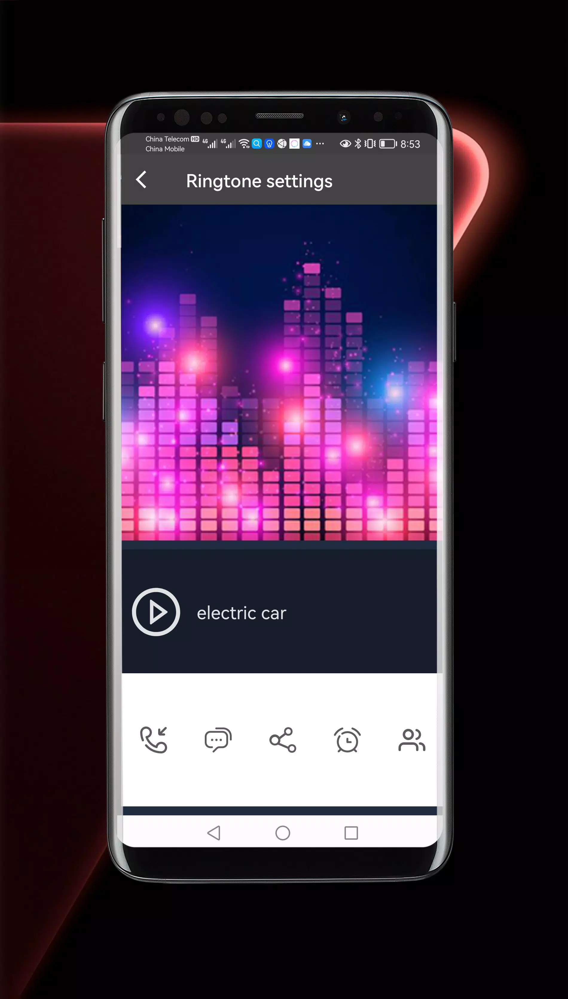 Samsung Galaxy A53 Ringtones Screenshots