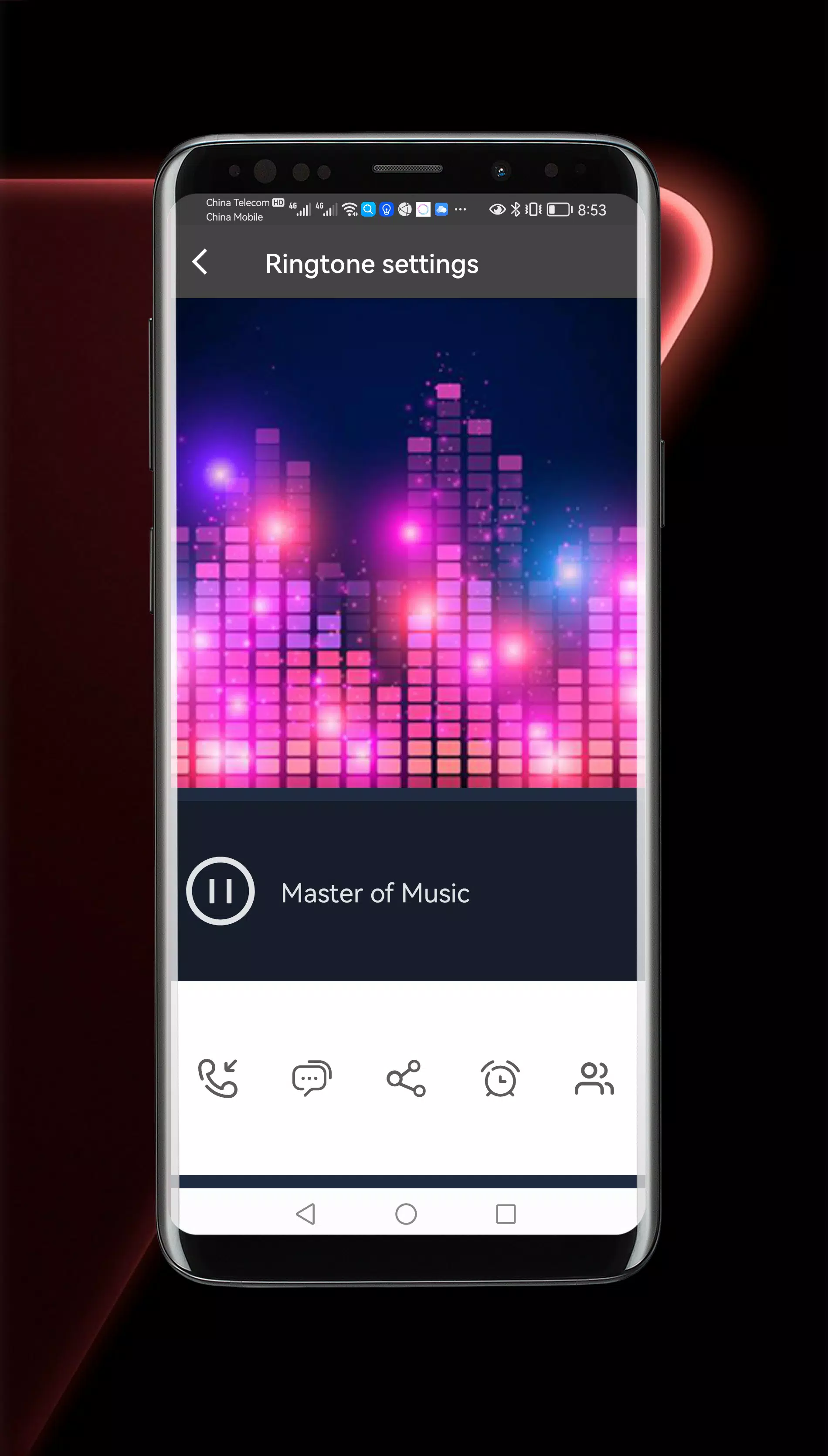 Samsung Galaxy A53 Ringtones Screenshots