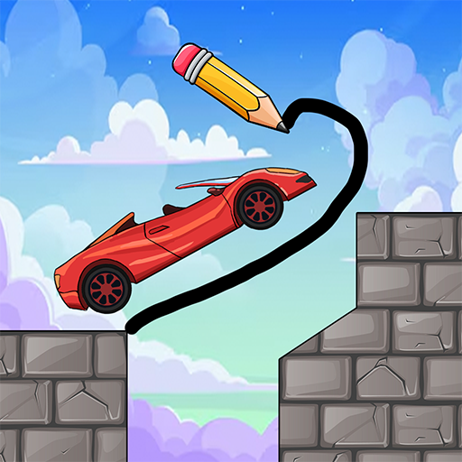 Draw Bridge: Save Car Puzzle