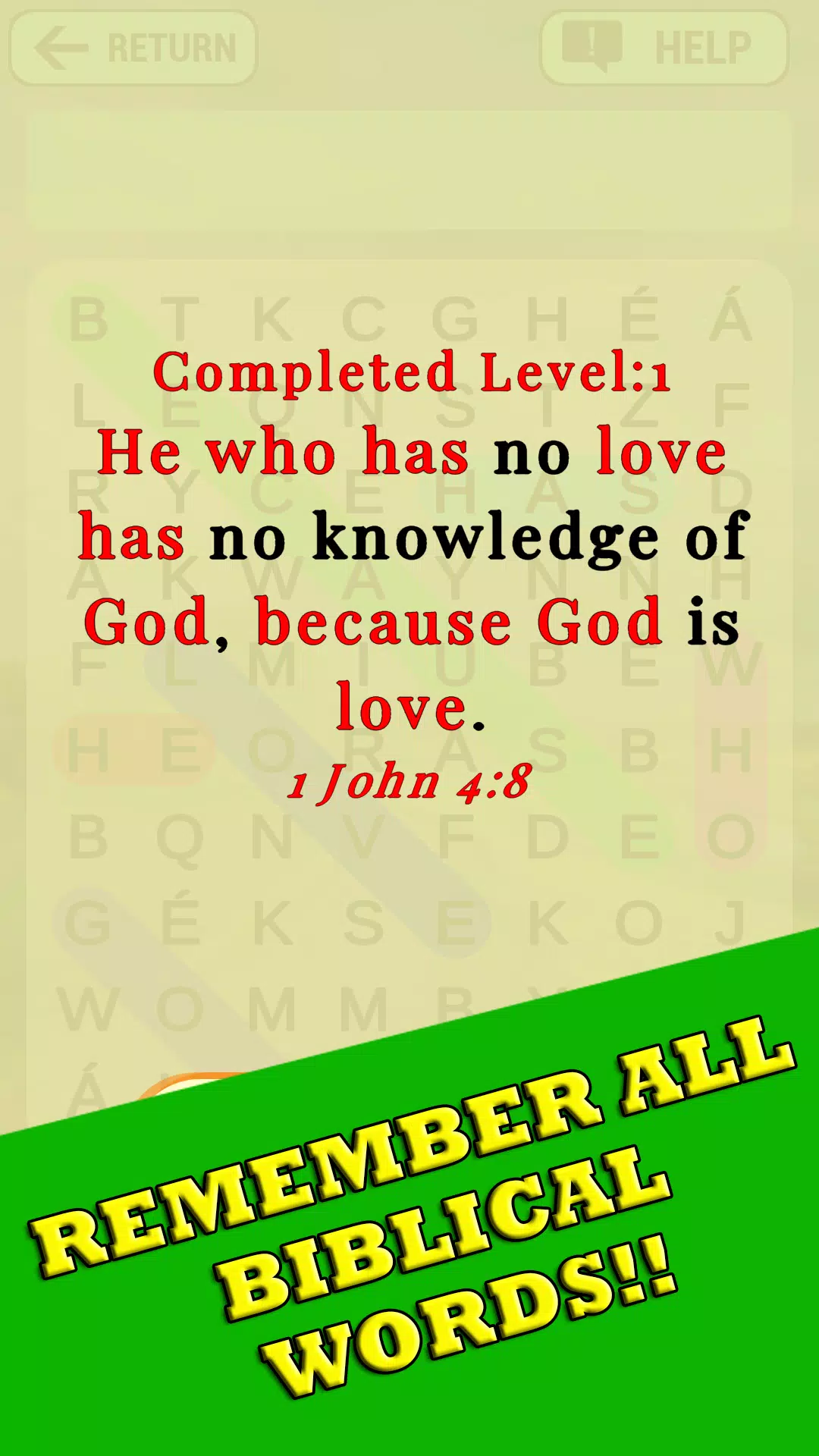 Bible Word Search Screenshots