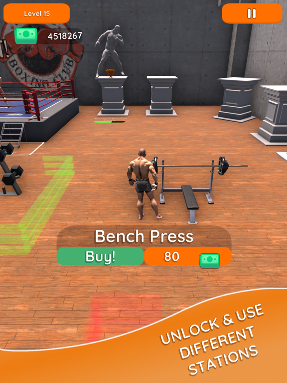 Tangkapan layar Boxer Mania iPad 