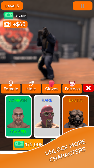 Tangkapan layar Boxer Mania