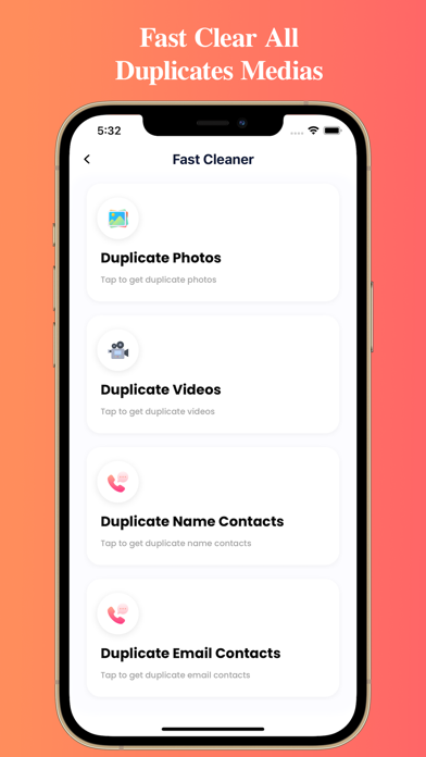 Clean Phone: Duplicate remover Screenshots