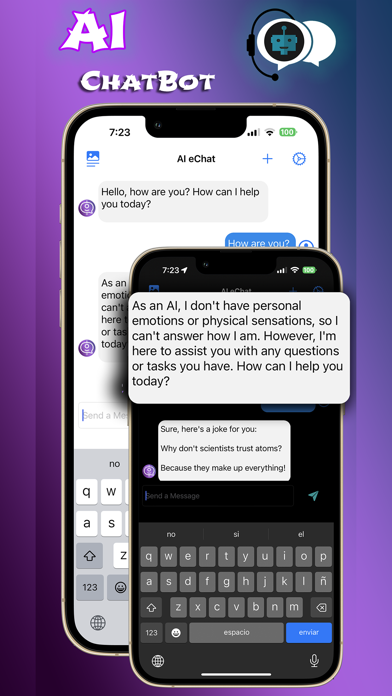 ChatBot AI Assistant eChat Screenshots