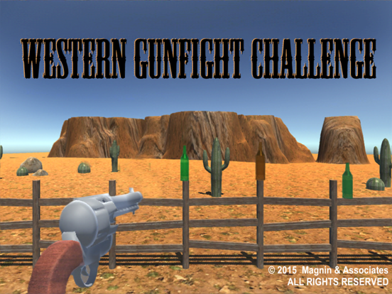 Western Gunfight Challenge iPad  스크린샷