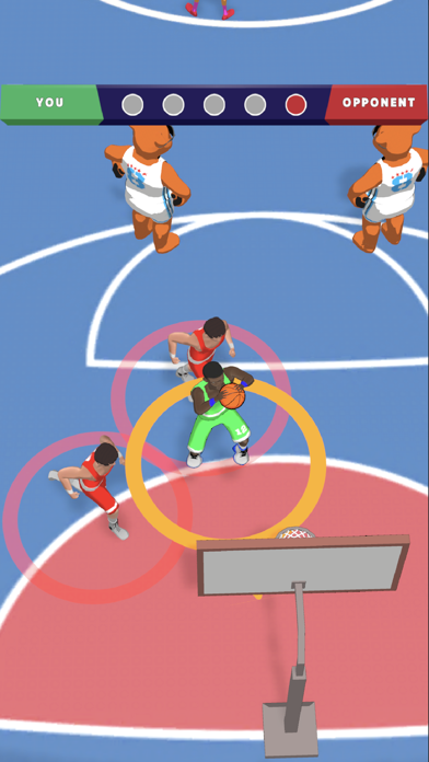 ภาพหน้าจอของ Dunk Master 3D!
