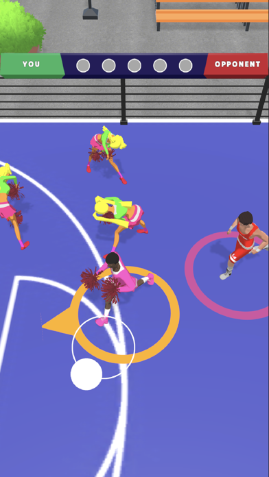ภาพหน้าจอของ Dunk Master 3D!
