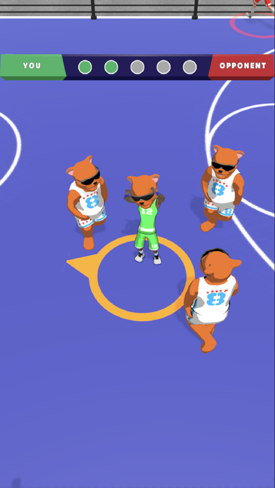 ภาพหน้าจอของ Dunk Master 3D!