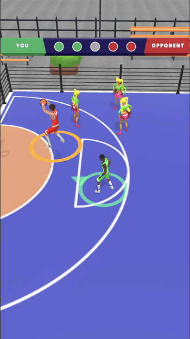 ภาพหน้าจอของ Dunk Master 3D!