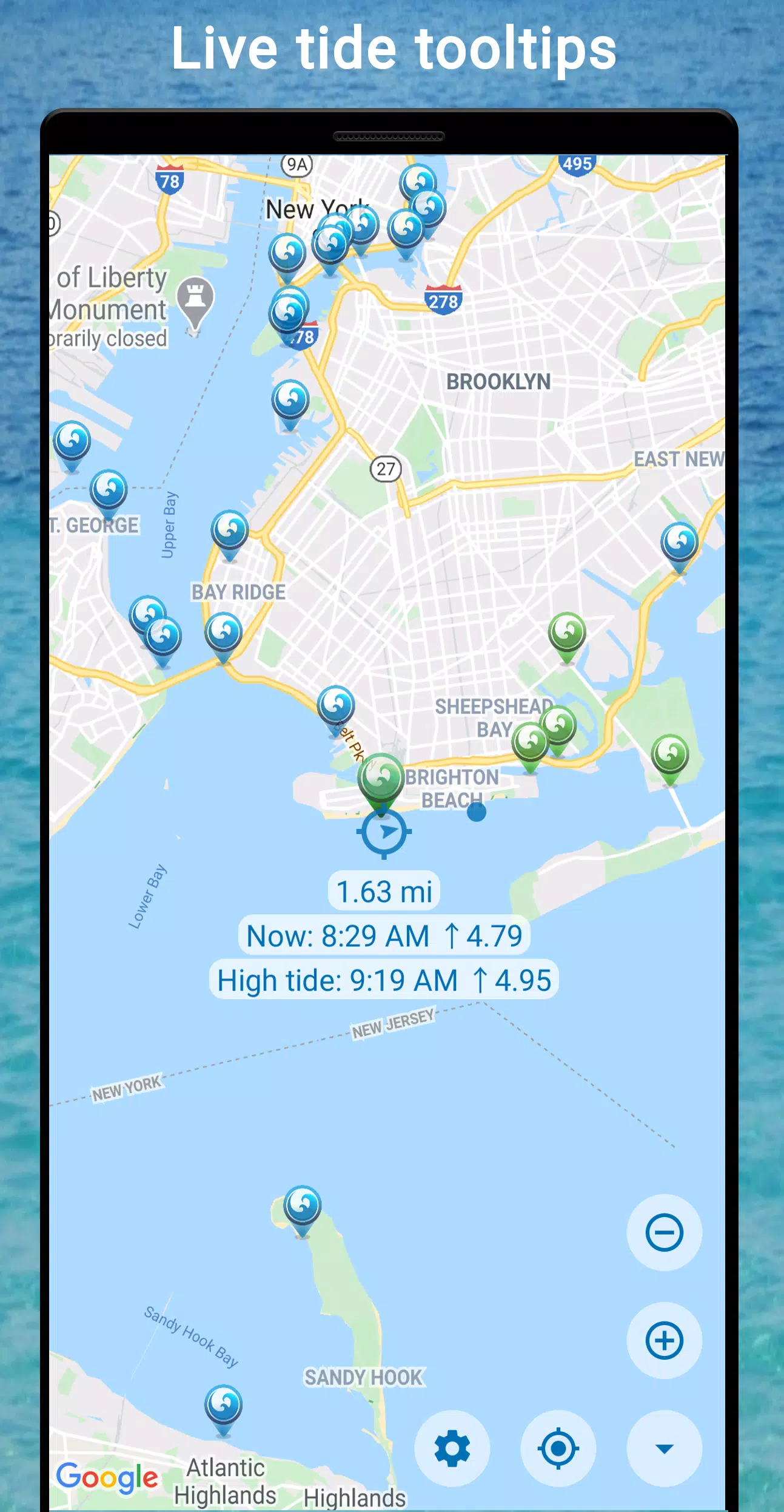Tides app & widget - eTide HDF سکرین شاٹس