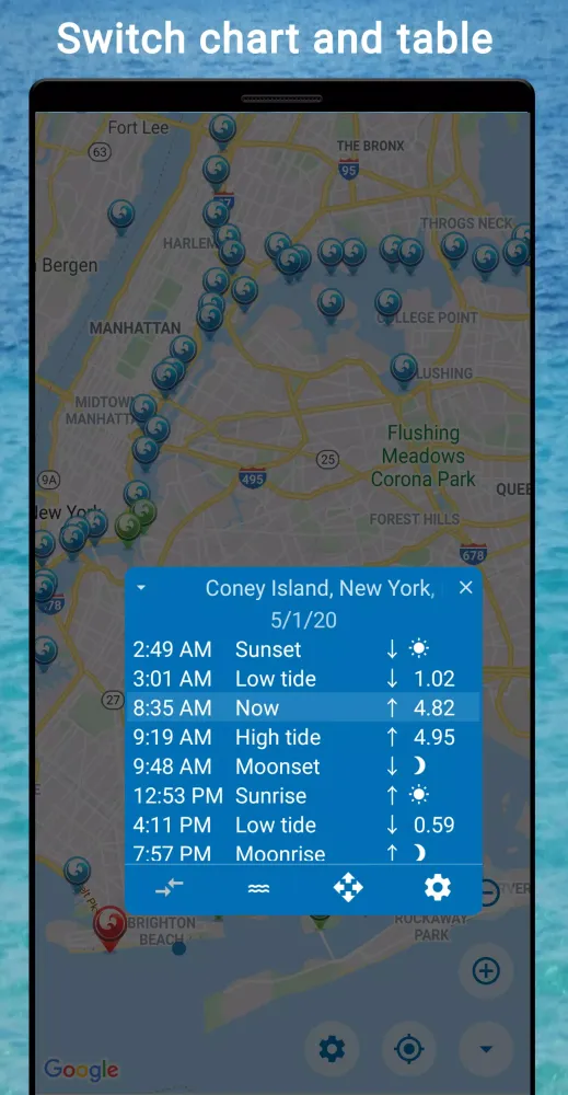 Tides app & widget - eTide HDF Screenshots