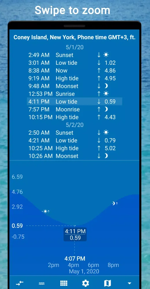 Tides app & widget - eTide HDF Screenshots