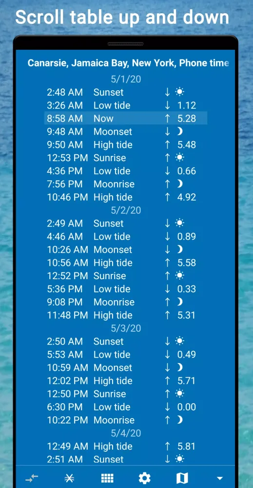 Tides app & widget - eTide HDF Screenshots