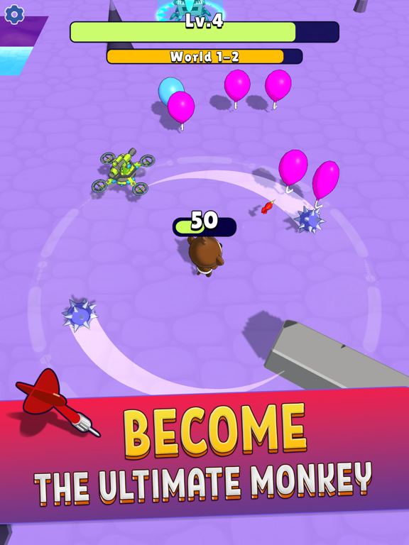 Balloons Defense 3D iPad  Screenshots