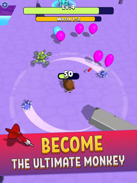 Balloons Defense 3D iPad 应用截图