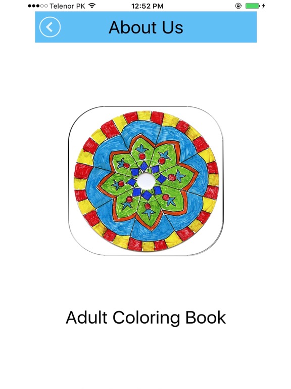 Zrzuty ekranu Adult Coloring Book for Stress Releaved iPad