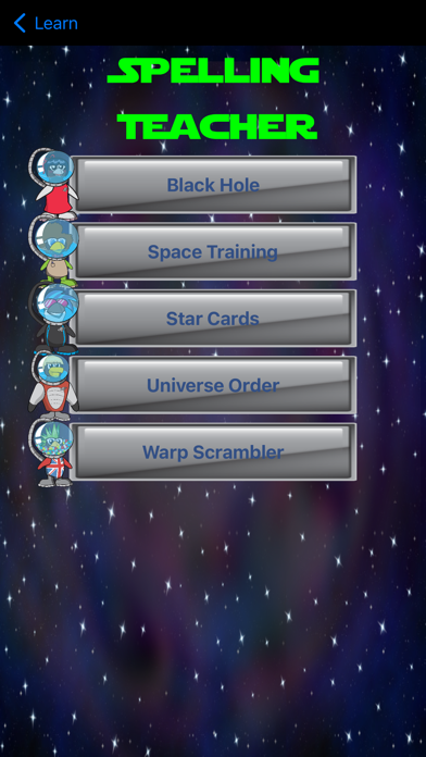 Spelling Teacher Screenshots