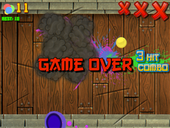Zrzuty ekranu Color Ball Ninja iPad 