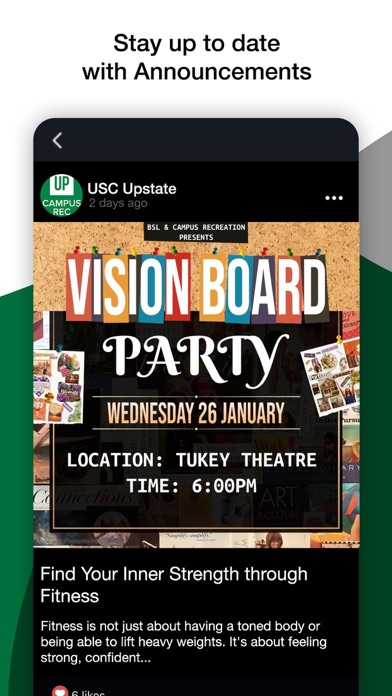 USC Upstate Spartan Rec Screenshots