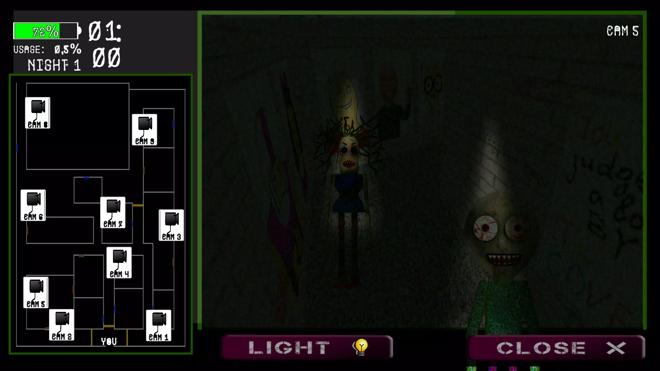 Scary Nights at Angry Teacher Screenshots