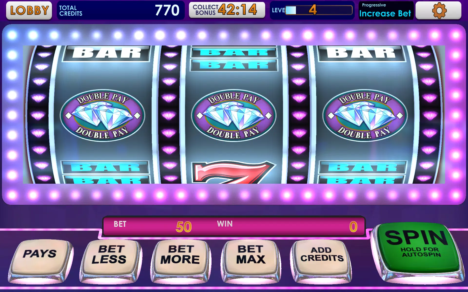 Triple 777 Deluxe Classic Slot Screenshots