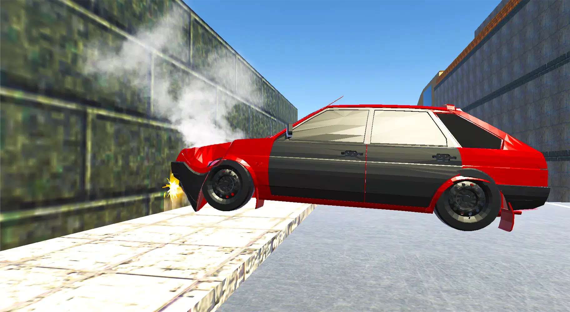 VAZ Car Test - Beamcrash Screenshots