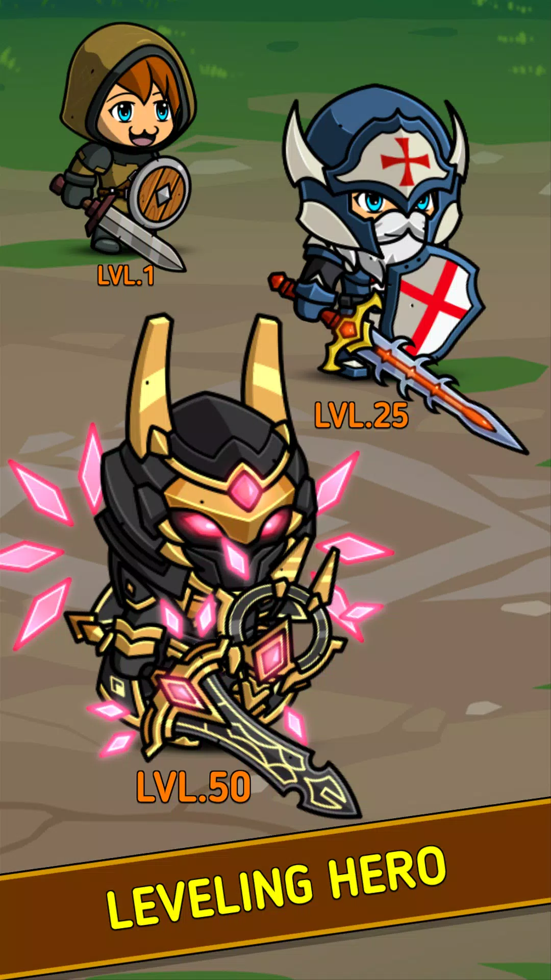 Tap Hero Clicker Screenshots