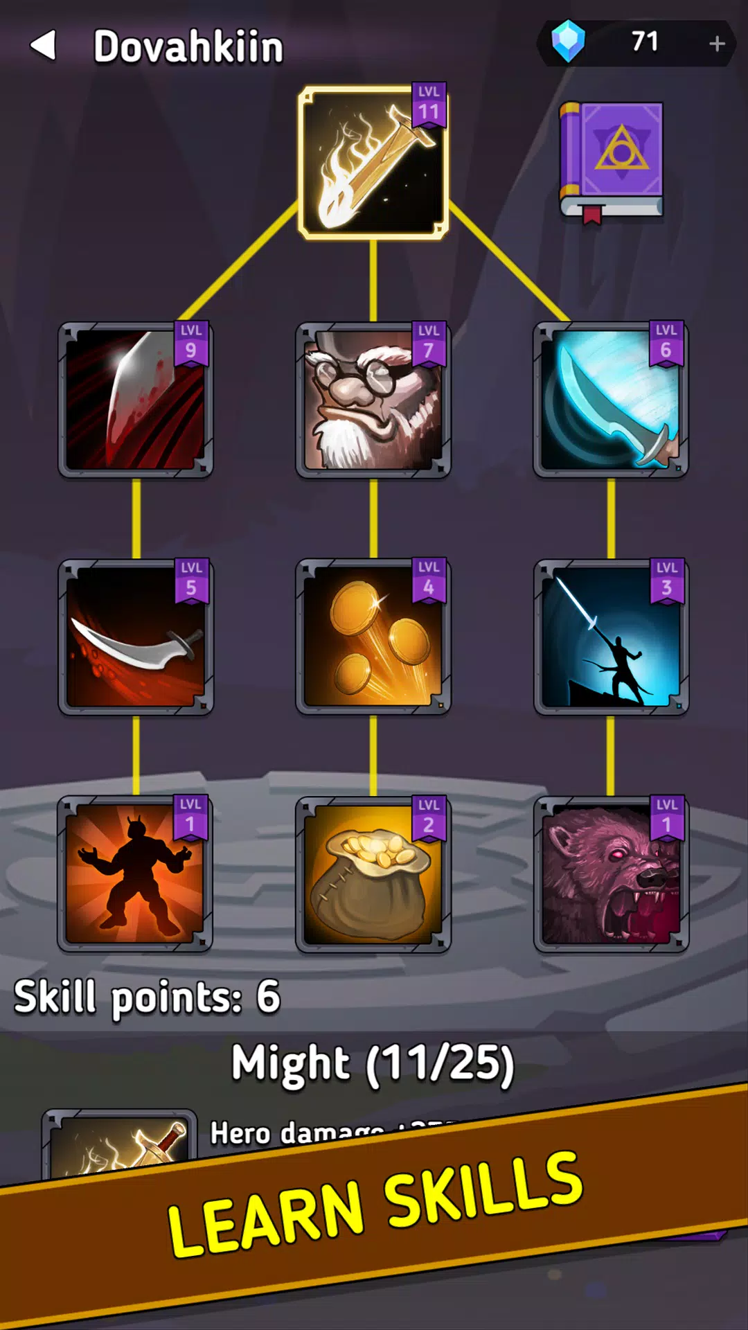 Tap Hero Clicker Screenshots