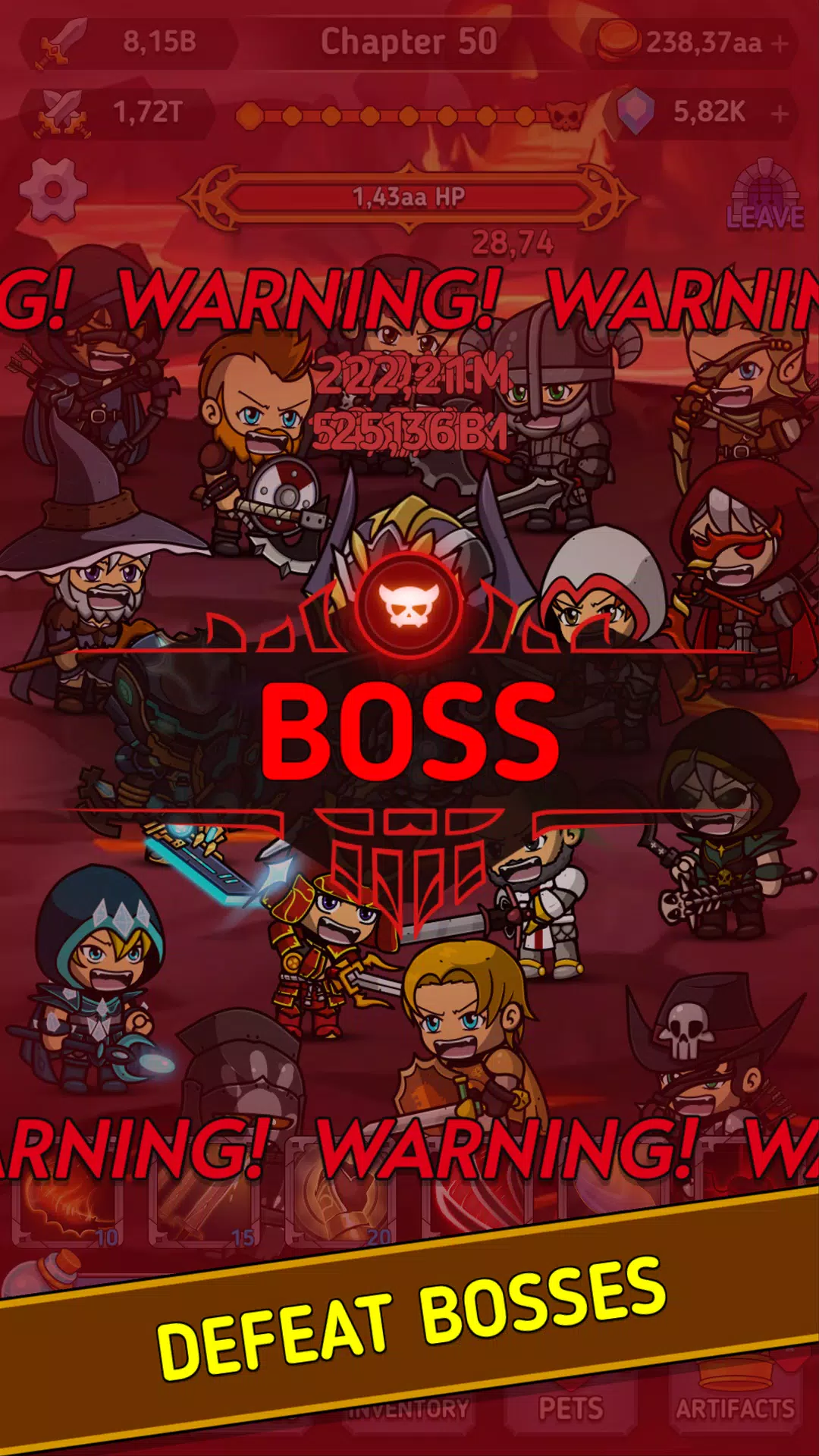 Tap Hero Clicker Screenshots