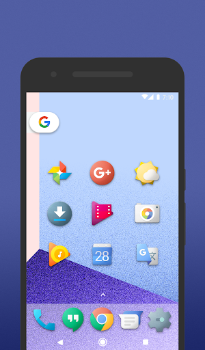 Tangkapan layar Chromatin UI - Icon Pack
