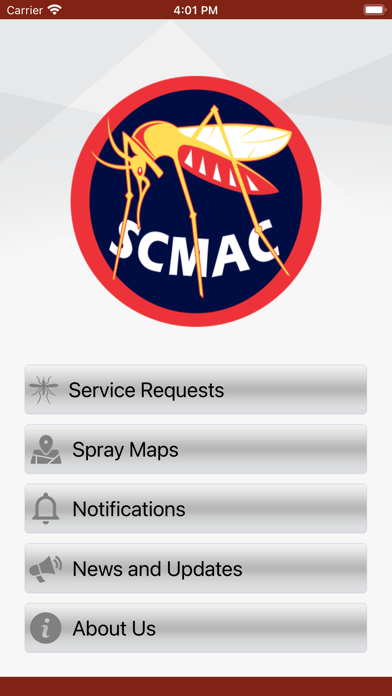 Saginaw Mosquito Notifications Screenshots
