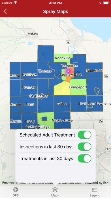 Saginaw Mosquito Notifications Screenshots