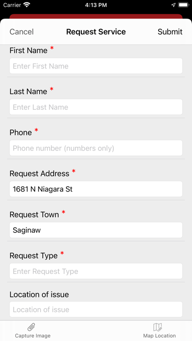 Saginaw Mosquito Notifications Screenshots