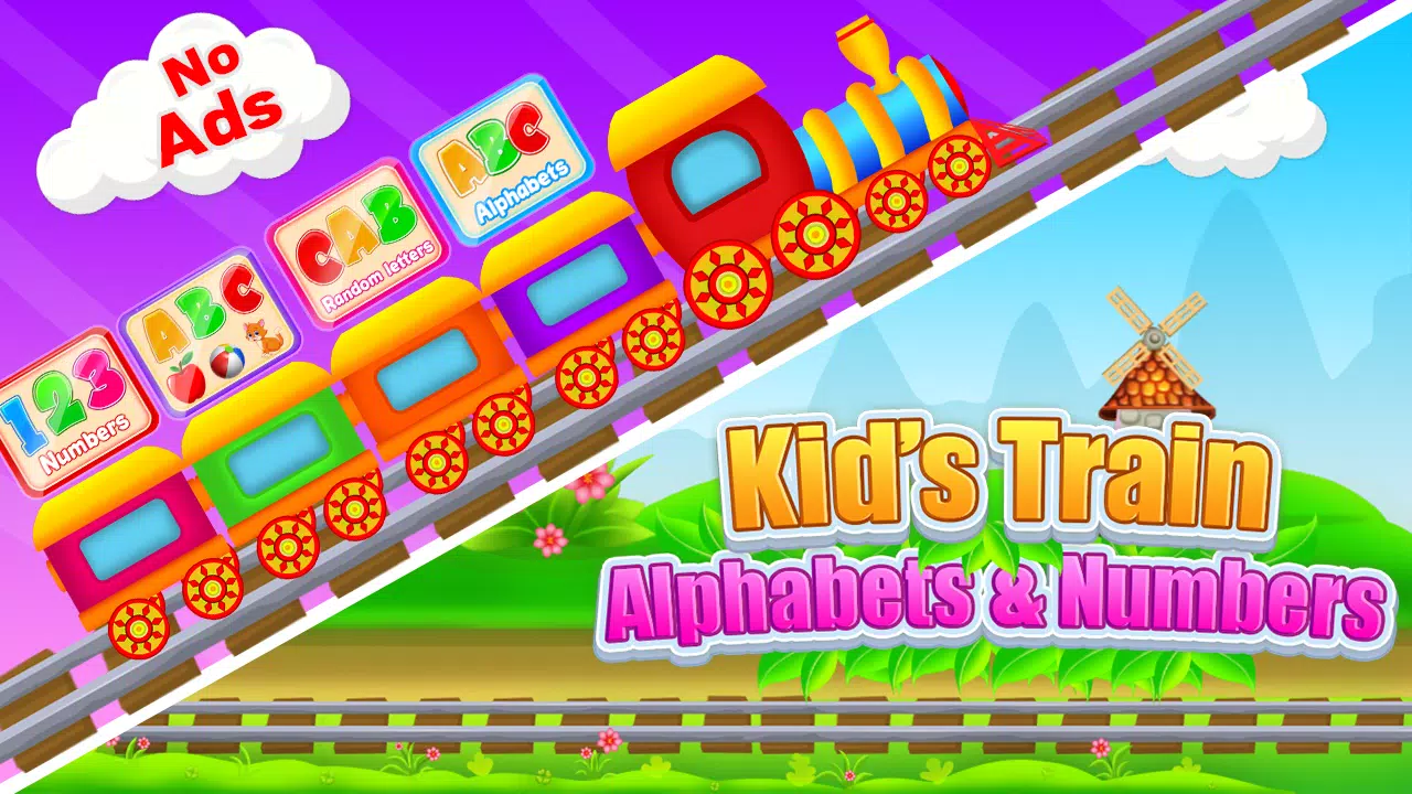 Kids Train: ABC & 123 Learning Screenshots