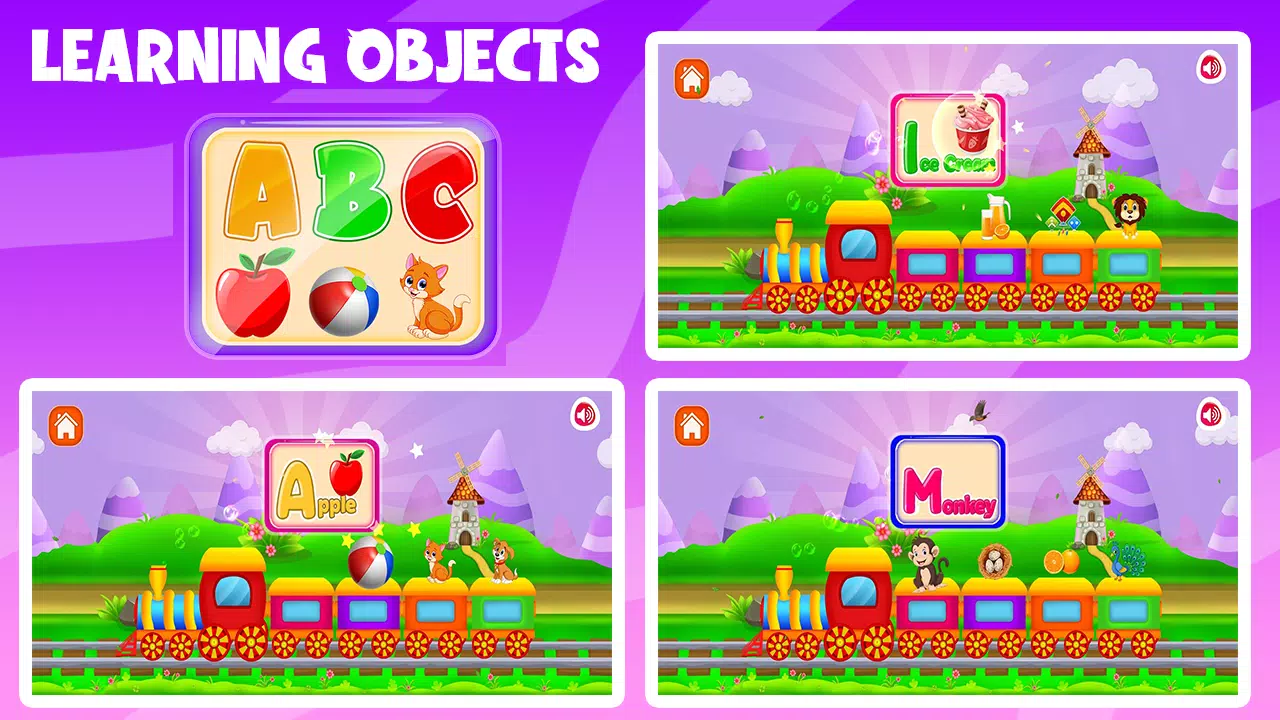 Kids Train: ABC & 123 Learning Screenshots