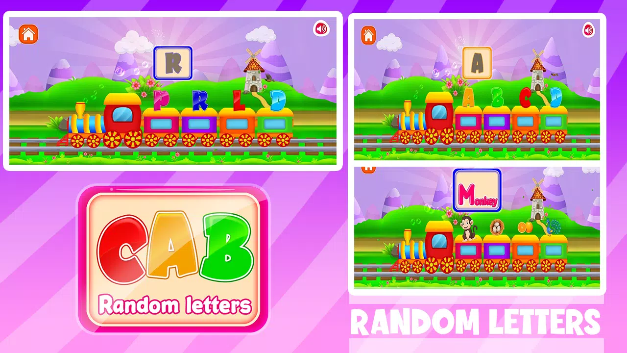 Kids Train: ABC & 123 Learning Screenshots