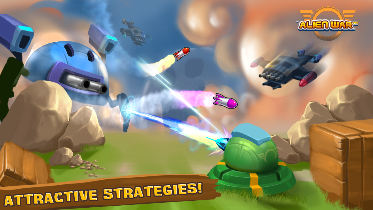 Tower Defense: Alien War TD Screenshots
