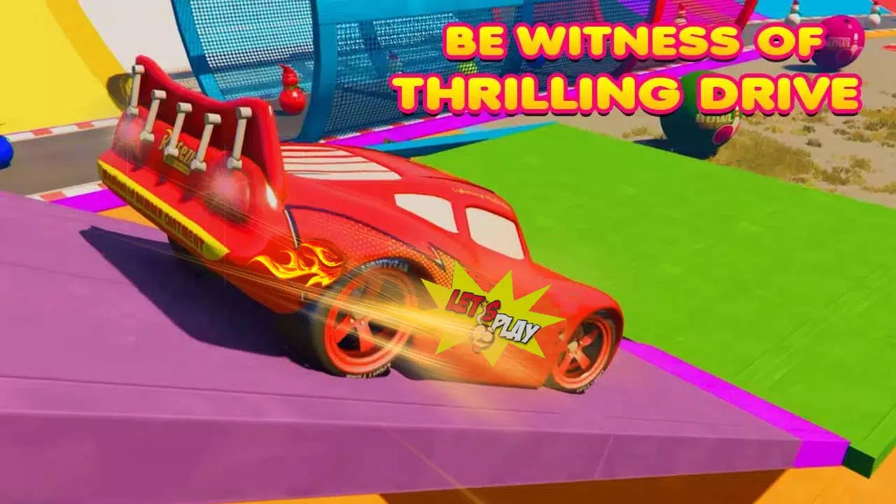 Superhero Car Race: Mega Ramp Screenshots