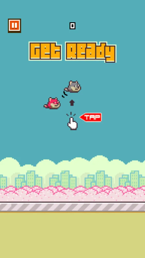 Fox Fox Jump with Flappy Tail: Flying Tiny Wings like Bird for Addicting Survival Games Screenshots