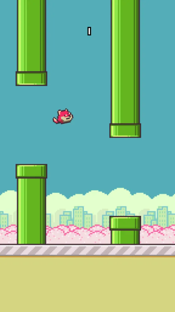 Fox Fox Jump with Flappy Tail: Flying Tiny Wings like Bird for Addicting Survival Games Screenshots