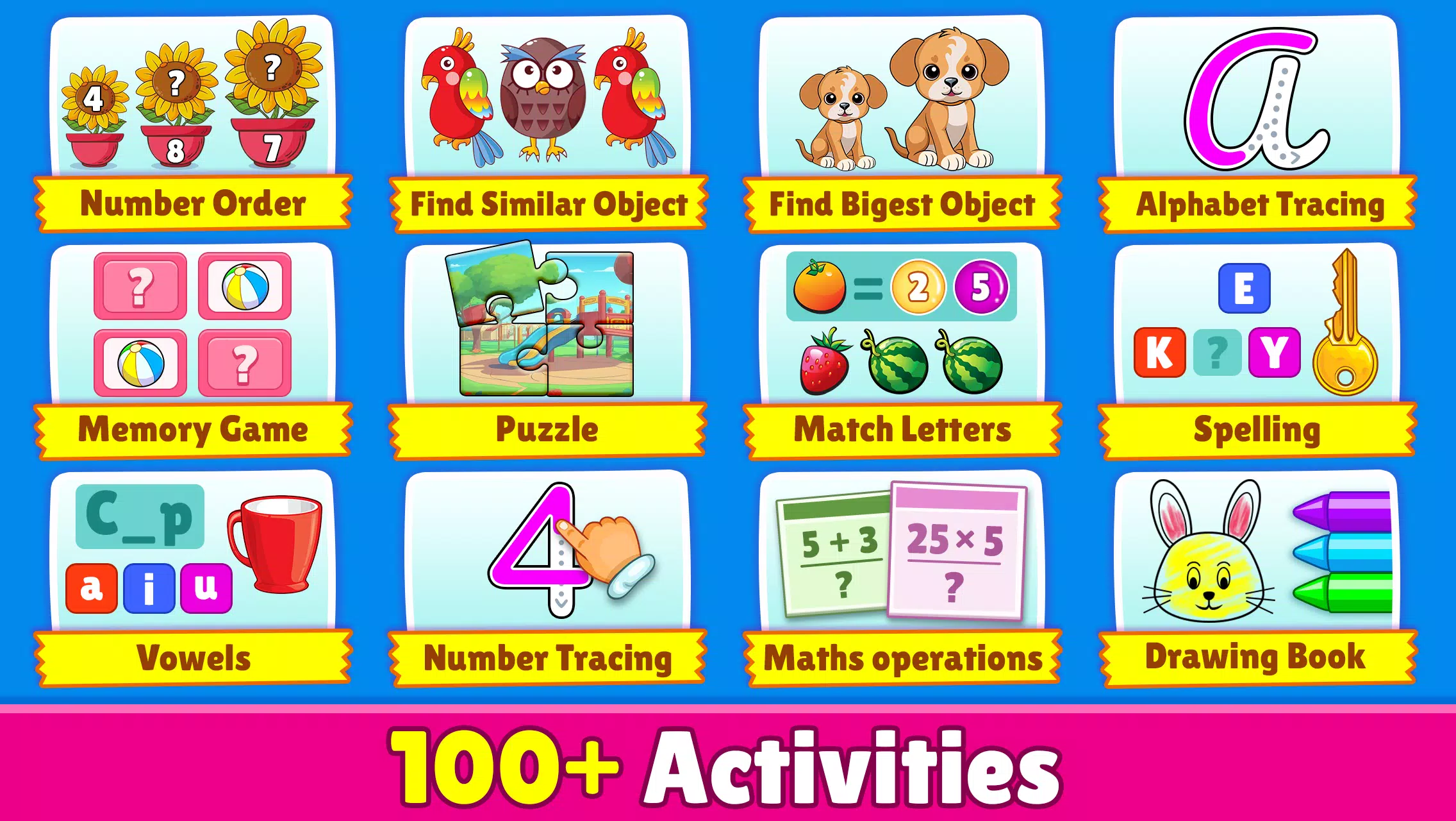 Kindergarten Kids Learn & Play Screenshots
