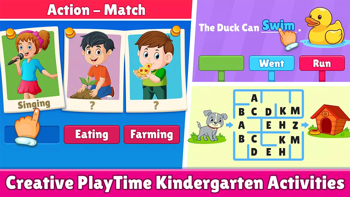 Kindergarten Kids Learn & Play Screenshots