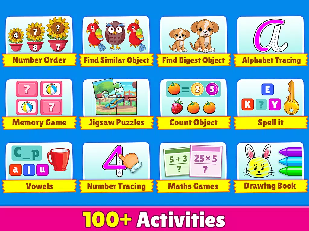 Kindergarten Kids Learn & Play Screenshots