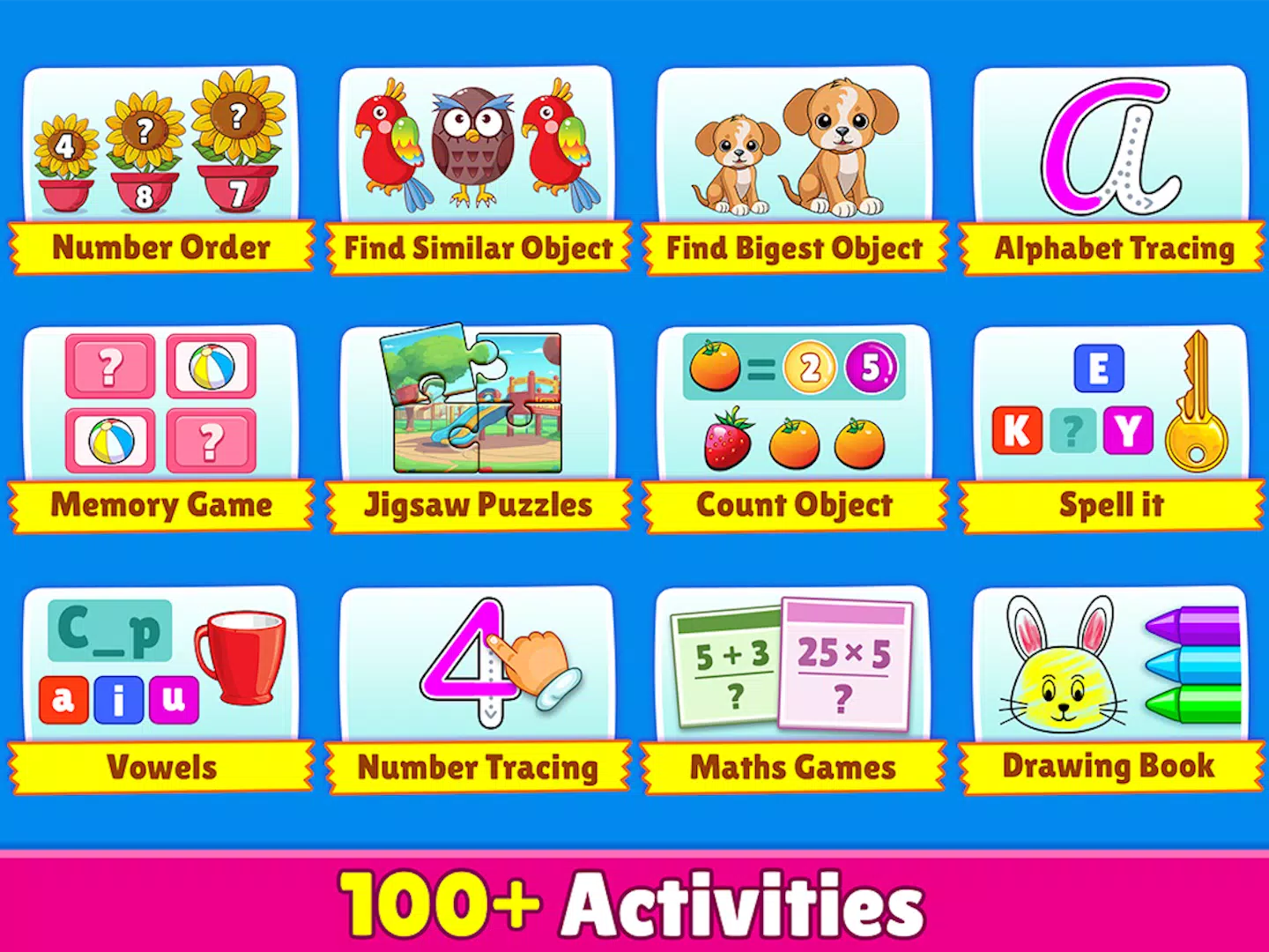 Kindergarten Kids Learn & Play Screenshots