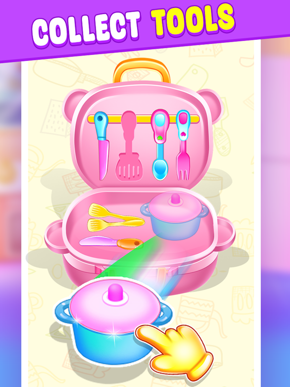 Kitchen Set - Toy Cooking Game iPad Screenshots